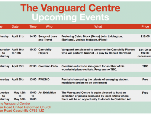 Vanguard Events April 2026